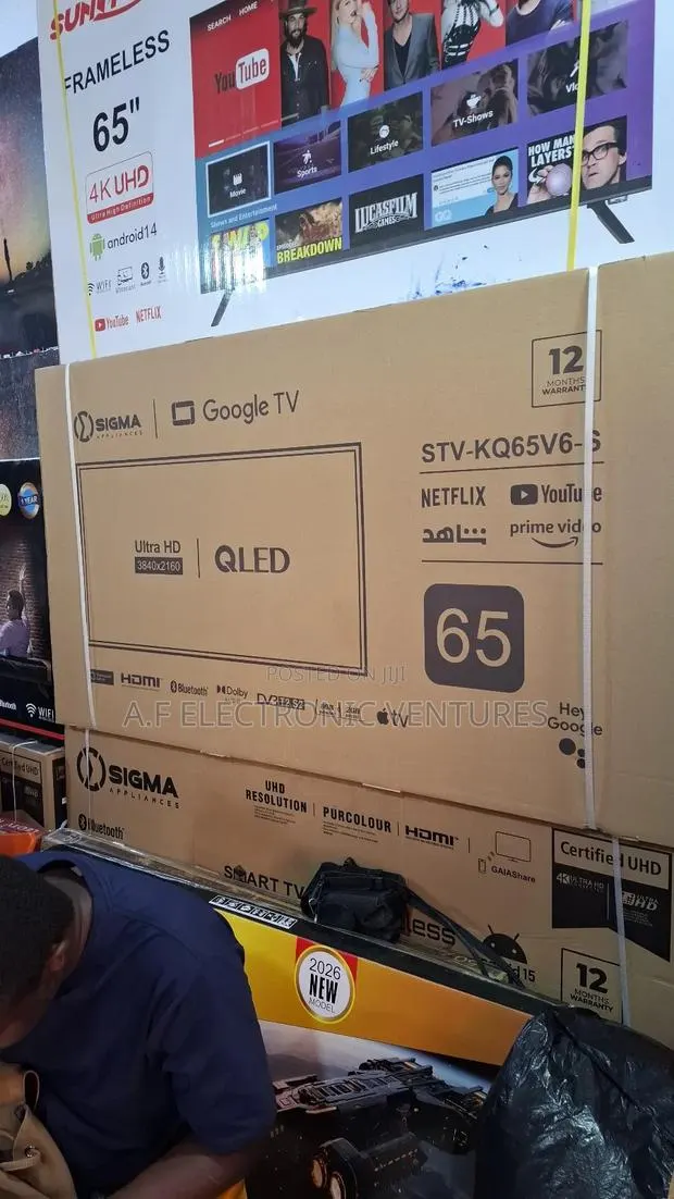 Sigma 65-Inch Qled Uhd Google Smart Tv · Photo 1