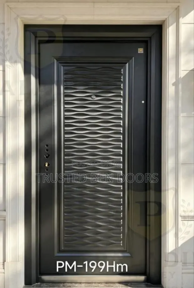 Quality Paladin Turkish Security Rough Black Doors · Photo 1