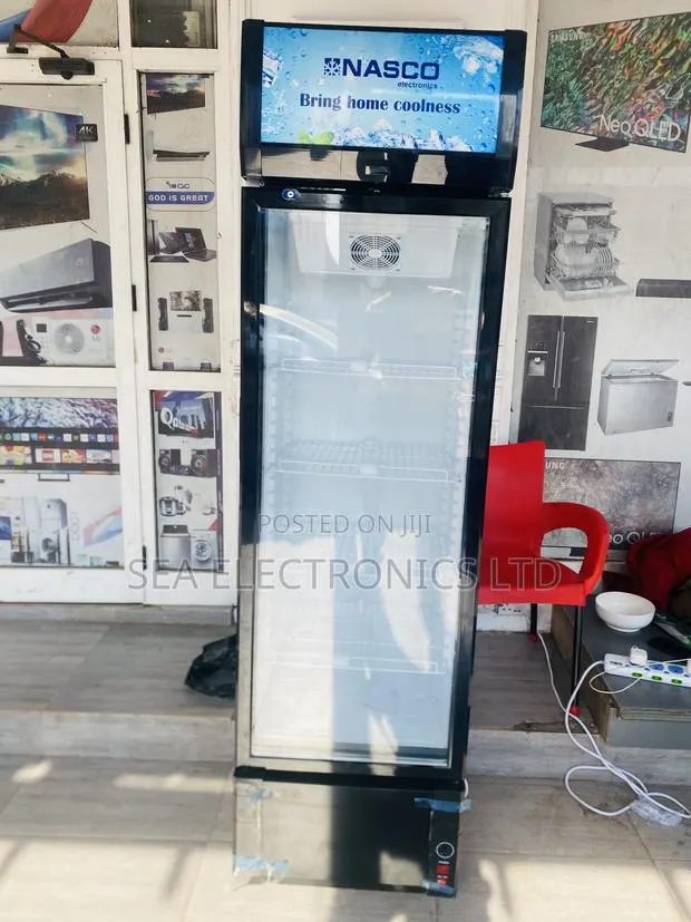 NAS-FL360-1DR With Glass Display Door