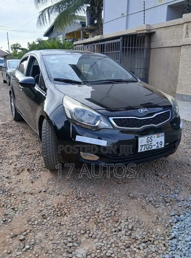 Kia Rio EX 4dr Sedan (1.6L 4cyl 6A) 2012 Black · Photo 1
