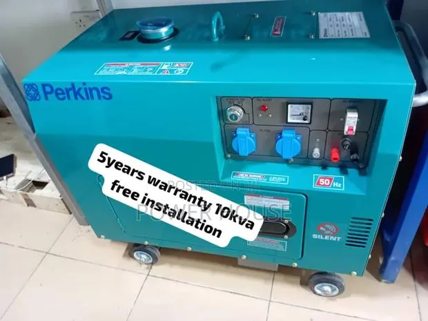 Guru Vegan Amp 10kva 13000watts Diesel Generator Perkins · Photo 1