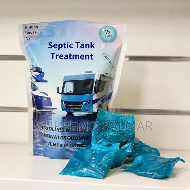 Rolling House Van Septic Tank Treatment Pods – 15 Water-Soluble RV · Photo 1