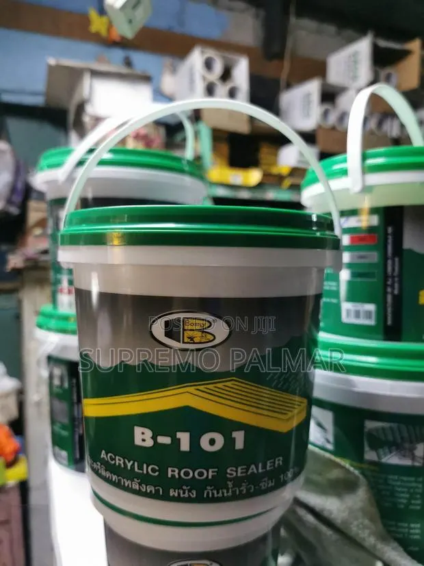 Bosny B-101 Acrylic Roof Sealer 5kg- Waterproof Roof Coating for Roofs · Photo 1
