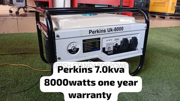 Perkins 7.0kva 8000w Generator – Smart Choice for Reliable Electricity · Photo 1