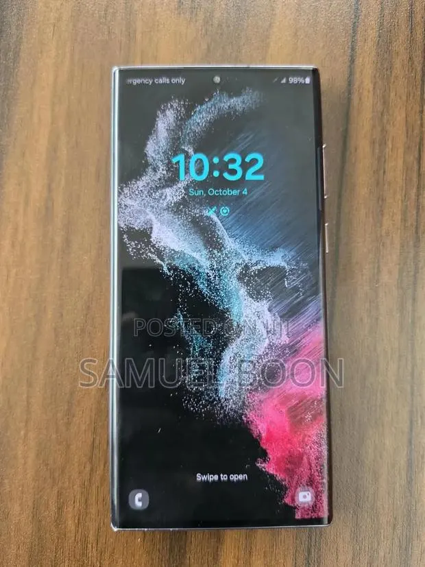 Samsung Galaxy S22 Ultra 256 GB Black · Photo 1