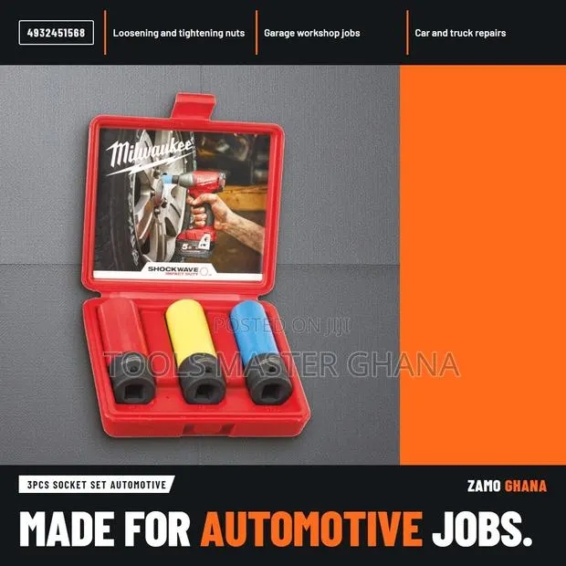 3Pcs Socket Set Automotive - · Photo 1