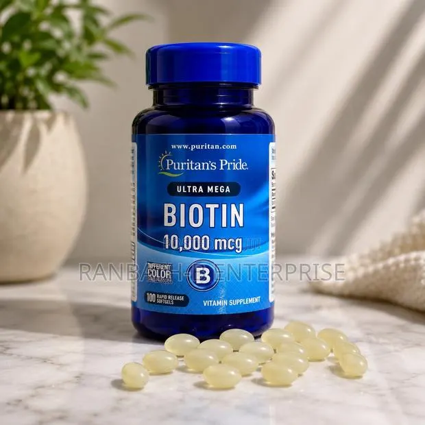 Original Puritan’s Pride Biotin – 50 Rapid Release Capsules · Photo 1