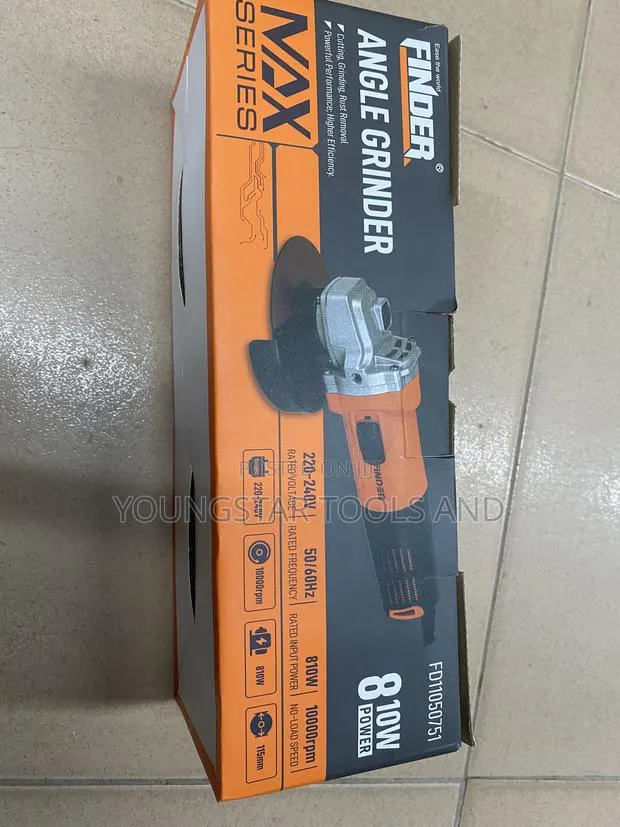 Finder Professional Angle Grinder 810W (115mm) – Brand New · Photo 1