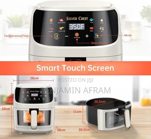 Digital Silver Crest Air Fryer · Photo 1