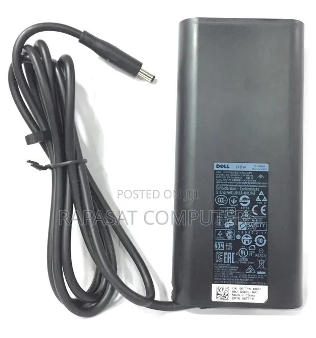 Original Dell 19.5v 6.67a 130w Small Pin Adapter · Photo 1