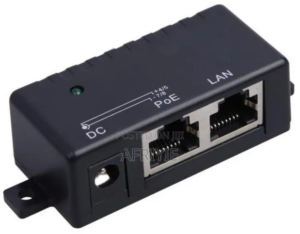 Gigabit Passive PoE Injector Power Over Ethernet · Photo 1