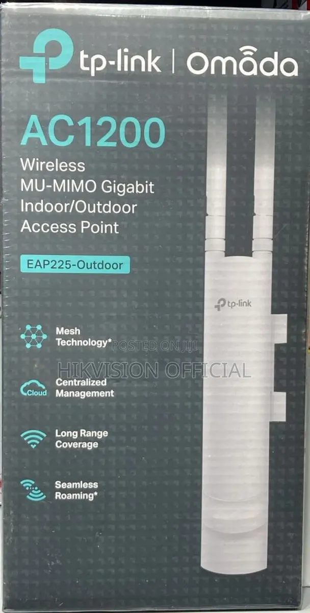 Eap225-Outdoorac1200 Wireless Mu-Mimo Gigabit=Tplink
