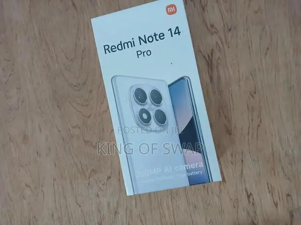 New Xiaomi Redmi Note 14 Pro 256 GB Black · Photo 1