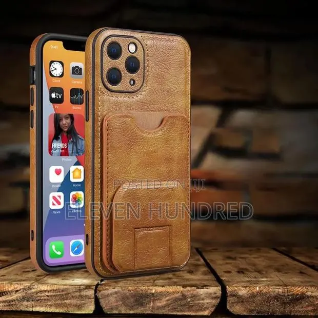 iPhone 11 Pro Max Leather Case With Card Slot · Photo 1
