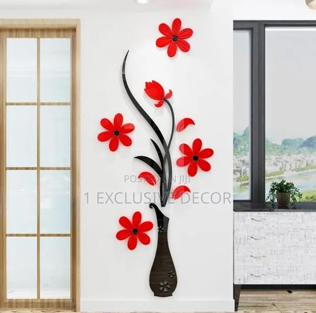 Acrylic Flower Stickers · Photo 1