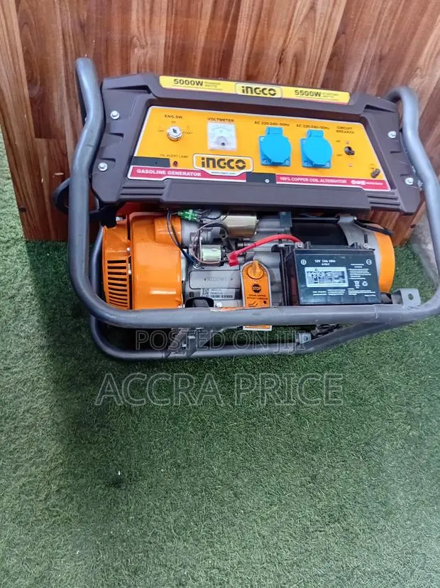 Heavy-Duty Ingco Generator #5500W Maximum Power Generator · Photo 1