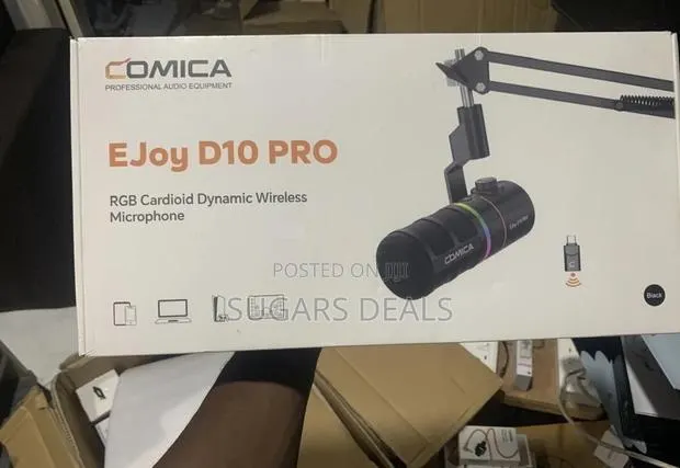 Comica Ejoy D10 RGB Cardioid Wireless Microphone · Photo 1