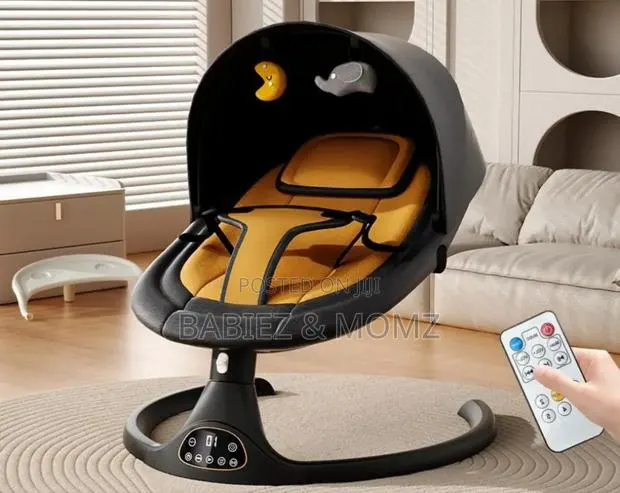 Luxury Electric Baby Rocker – Auto Swing, Music Bluetooth · Photo 1