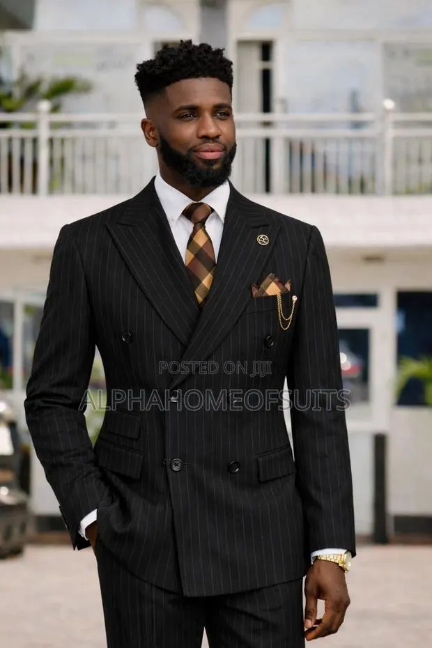 Pinstripes Breasted Suits · Photo 1