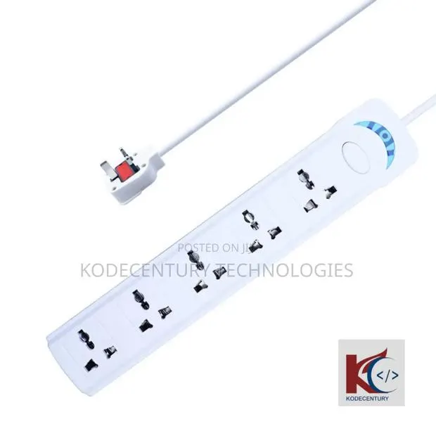 Extension Board | Power Strip | Multi-Socket Board (2000w, 5m Cable) · Photo 1