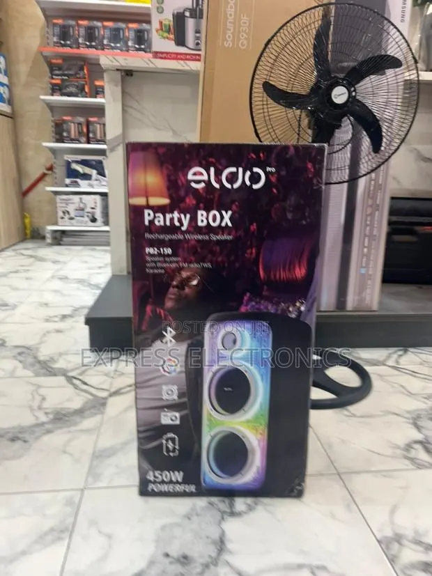 Zealous Sleek Bluetooth Speaker Eldo Pb2-150 Double 8" · Photo 1