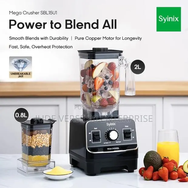 Syinix Mega Crusher Power To Blend All-2l · Photo 1