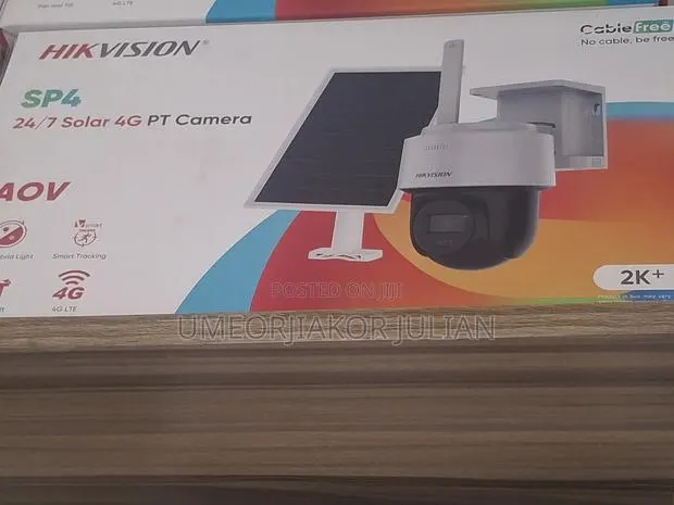 Hikvsion Pt Camera 4g Solar · Photo 1