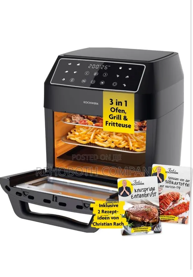 Rachs Kochwerk Digital Hot Air Fryer 12 Litres · Photo 1