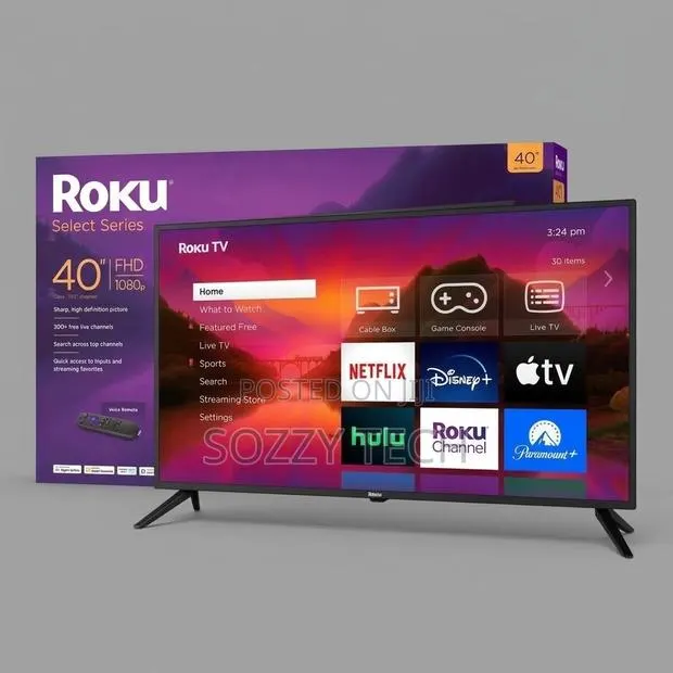 JVC LT-4OMAR305 LT-40MAR305 40-Inch Class Roku Full HD LED Smart · Photo 1