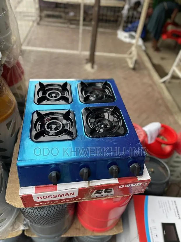 4 Burners Gas Automatic Stove · Photo 1