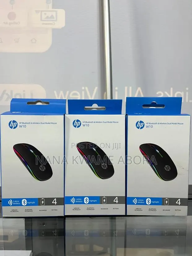 Hp Bluetooth and Wireless Dual Mouse W10 · Photo 1