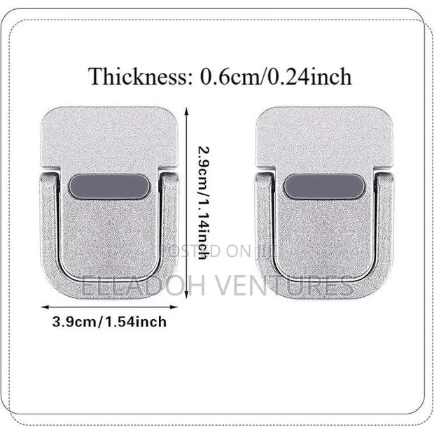 Portable Keyboard Riser, Self-Adhesive Mini Laptop Stand · Photo 1