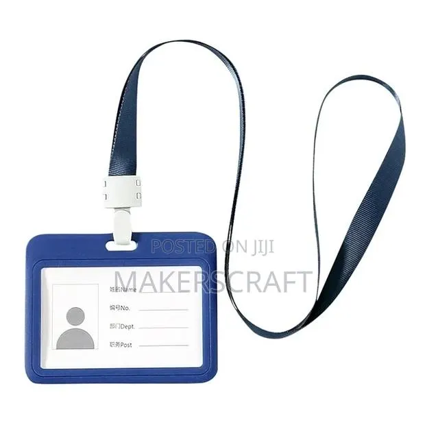 ID Card Holder With Lanyard · Photo 1