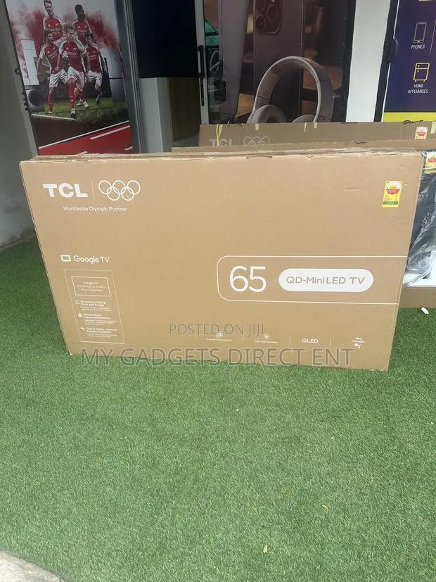 TCL 65C6K 65” QD-Mini LED Google TV – Under Warranty · Photo 1