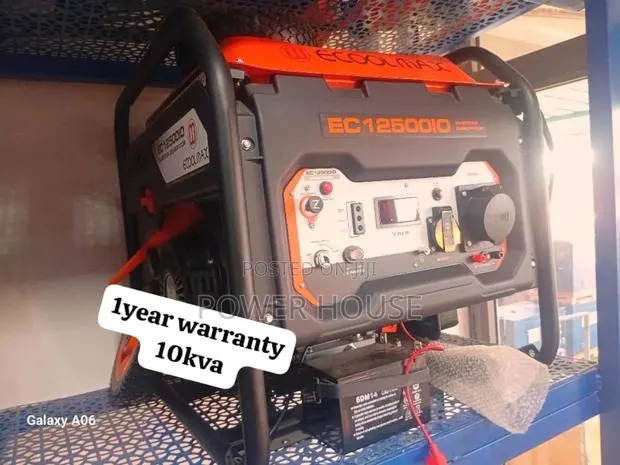 Tycoon Vortex Ecoolmax Petrol Generator 10kva · Photo 1