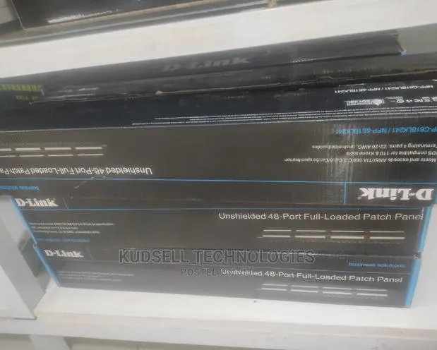 Unshielded 48 Port Full Loaded Patch Panel · Photo 1