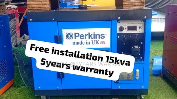 Perkins 15kva Silent Diesel Generator – Reliable Power Backup 15kva · Photo 1