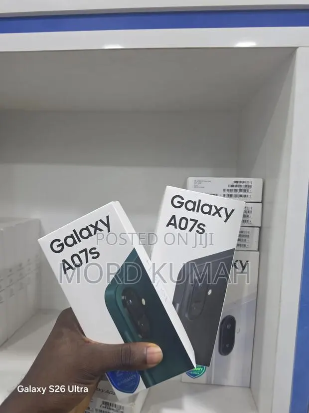 New Samsung Galaxy A07s 64 GB Black · Photo 1