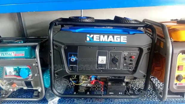 Stable Power Generator Kemage 7.5kva Petrol 8500watt 7.5kva · Photo 1