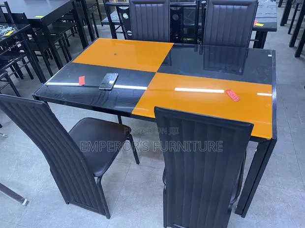 Quality Modern Glossy Glass Dining Set · Photo 1