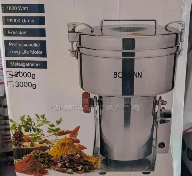 Bomann 2000g Commercial Grinder, Multi Purpose Grator · Photo 1