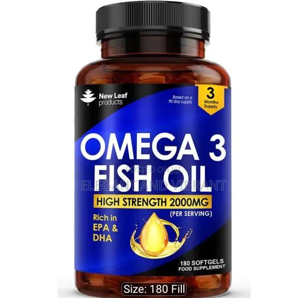 Omega 3 Fish Oil, 2000mg With EPA and DHA · Photo 1