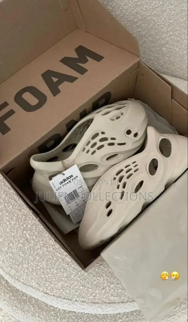 Adidas Yeezy Form Runner Creams Brown Black and Grey · Photo 1