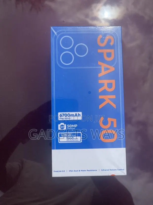 New Tecno Spark 50 128 GB Black · Photo 1