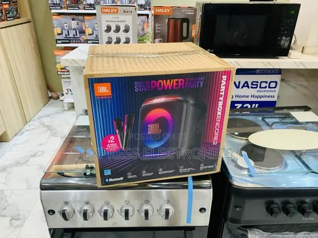 JBL PartyBox Encore 2 Portable Party Speaker With 2 Mics · Photo 1