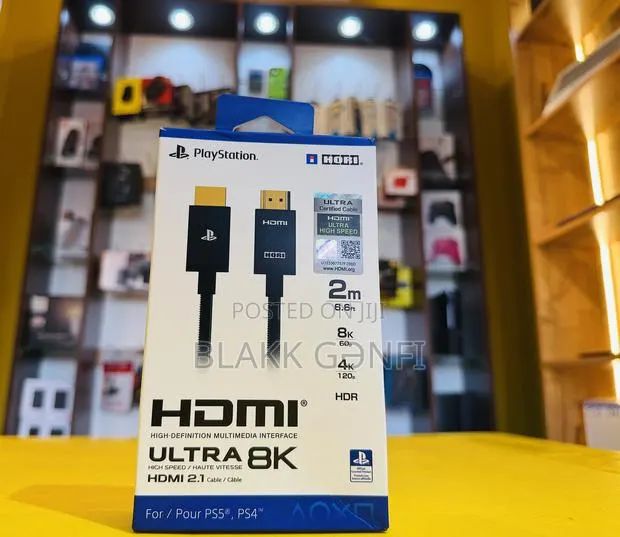 Ps5 Hdmi 2.1 Ultra High Speed Cable · Photo 1