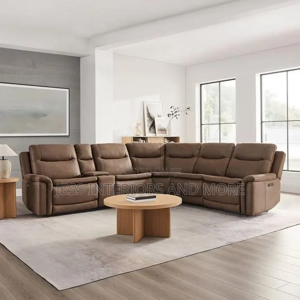 Recliner Sofa (Power Reclining Sectional With Power Headrests) · Photo 1