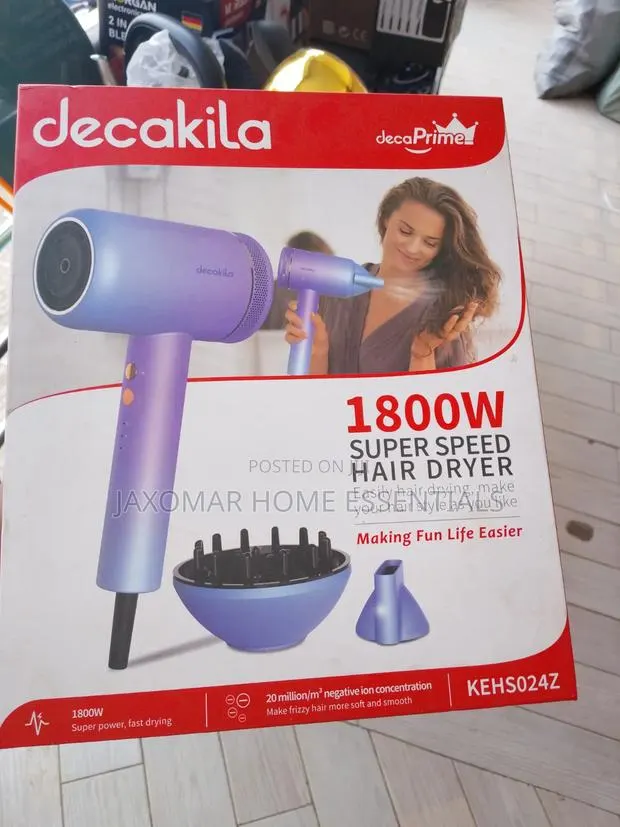 Decakila 1800w Super Speed Hair Dryer · Photo 1