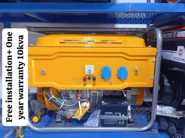 Energypower System Generator 10kva Petrol Ingco Genset · Photo 1