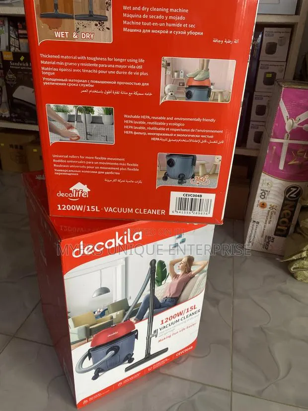 Decakila Industrial Vacuum Cleaner-15l Tank · Photo 1